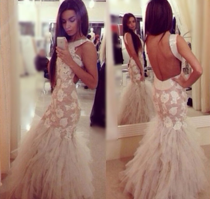 Tan Prom Dresses