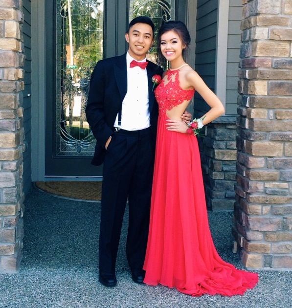 Backless Red Prom Dresses A Line Prom Dress Evening Dresses On Luulla